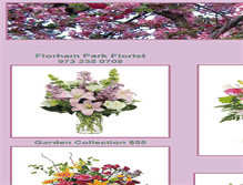Tablet Screenshot of florhamparkflorist.com